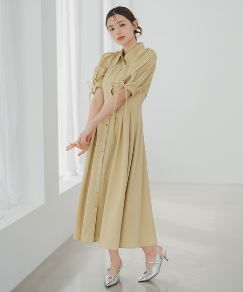 MISCH MASCH（ミッシュマッシュ） ワンピース 半袖 袖リボン