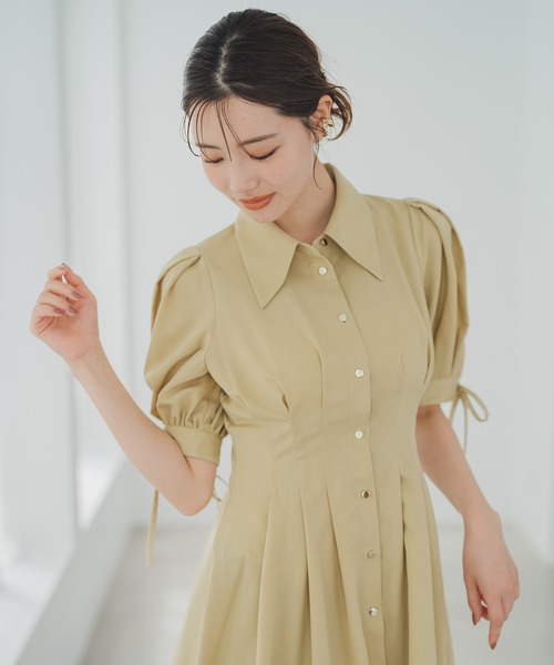 MISCH MASCH（ミッシュマッシュ） ワンピース 半袖 袖リボン