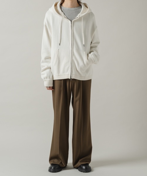 Casper John（キャスパージョン） パーカー Knit parka/ニットパーカー