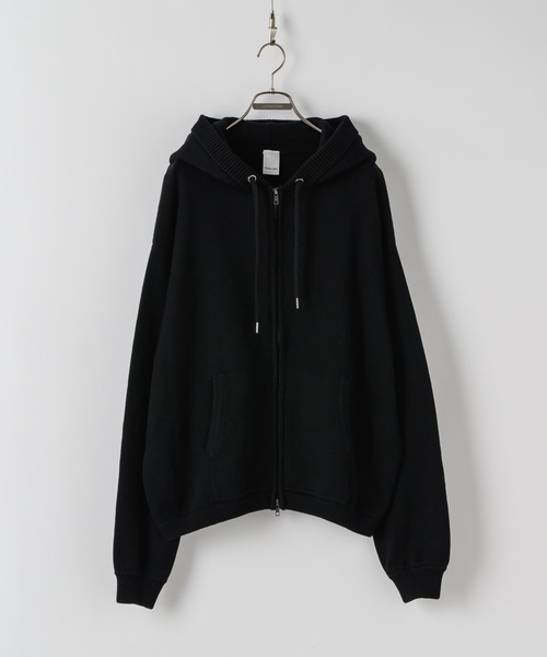Casper John（キャスパージョン） パーカー Knit parka/ニットパーカー