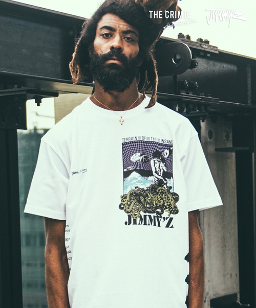 CRIMIE（クライミー） 半袖Tシャツ「jimmy'zコラボ」 M ホワイト