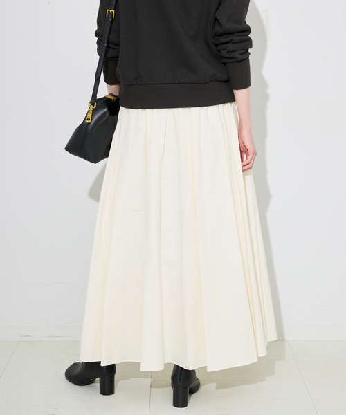 SLOBE IENA（スローブイエナ） スカート ランダムタックボリューム