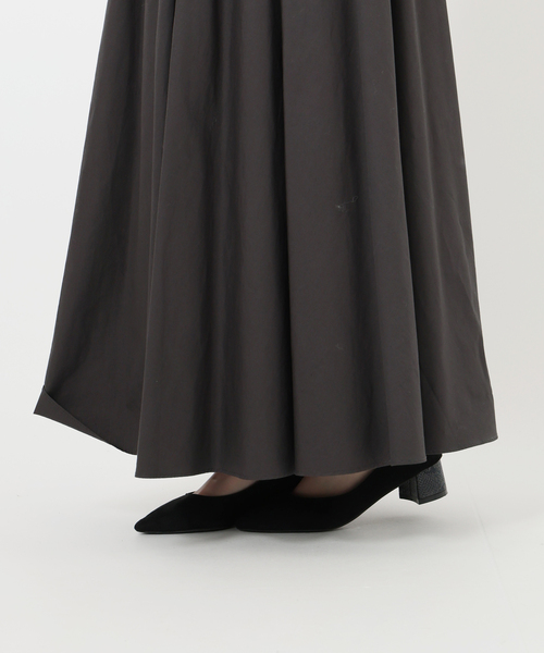 【今季完売品】SLOBE IENAランダムタックフレアSK 36サイズ 今季完売品】SLOBE IENAランダムタックフレアSK 36サイズ SLOBE IENA