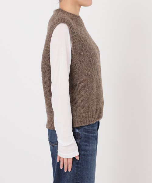 Spick＆Span ベスト ジレ K.Ayami*Sヴィンテージライクニット