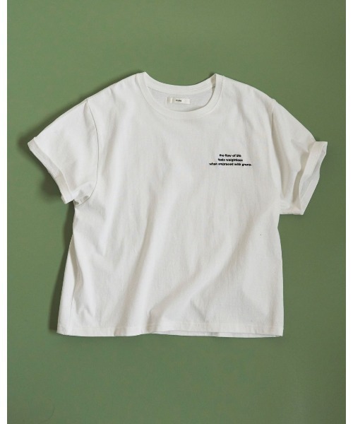アンヌーク anukeプリントロゴ　Tシャツ anuke（アンヌーク） tシャツ 半袖 anuke Embroidery Logo T-shirts