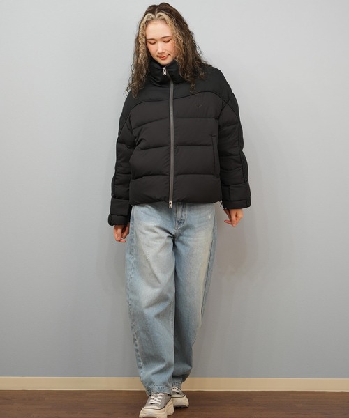 新品　ロキシー　ROXY BOUNCY ダウン ジャケット ブラック　Lサイズ ROXY（ロキシー） コート アウター ダウンジャケット RJK254019