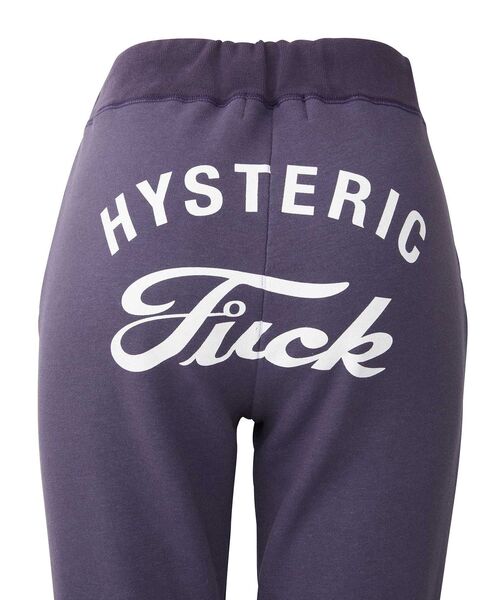 HYSTERIC タイプロゴ パンツ HYSTERIC GLAMOUR（ヒステリックグラマー） スウェットパンツ ジャージ
