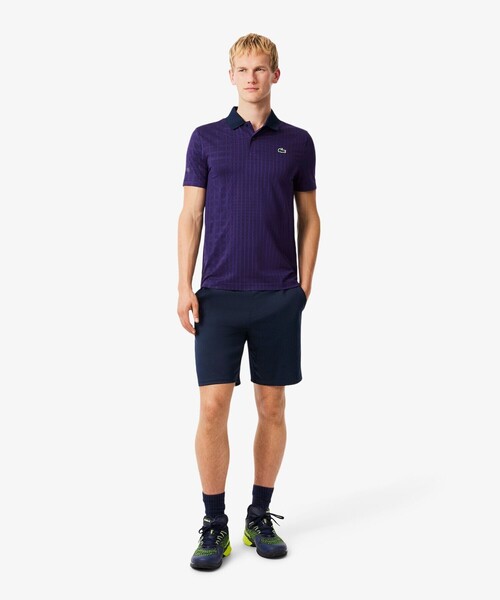 【ネイビー】グリッドウエストストレッチショーツ LACOSTE｜グリッドウエストストレッチショーツ | Rakuten Fashion(楽天