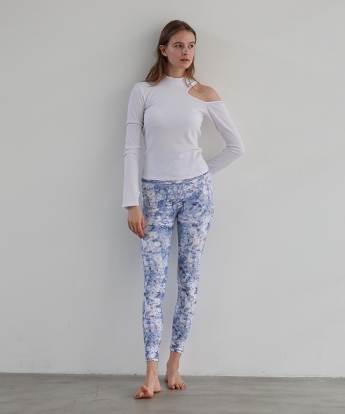 Julier（ジュリエ） リブロングスリーブプルオーバー レディース