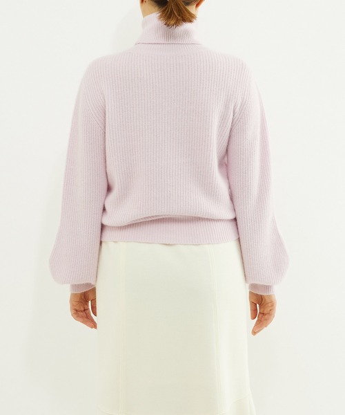 「RIVE DROITE」 タートルネックニット FREE サックスブルー レディース_画像9