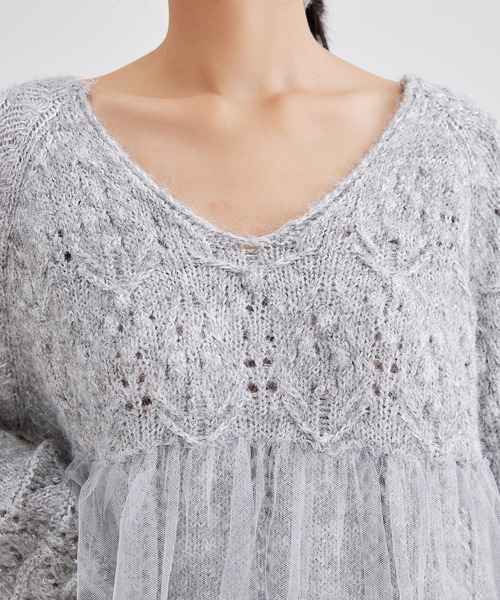 Lace Ladies（レースレディース） ニット セーター チュール