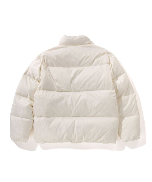 A BATHING APE 「A APE」 ダウンジャケット MEDIUM グレー メンズ