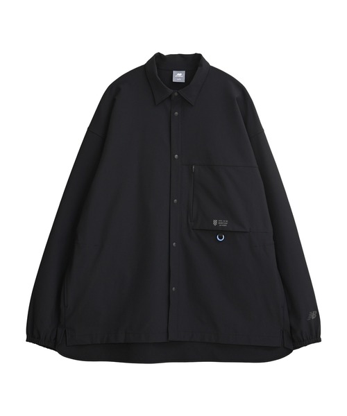 New Balance シャツ ウーブンロングスリーブシャツ メンズ