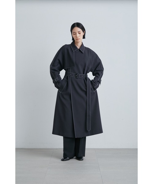 「MIESROHE」 ステンカラーコート 0 ライトベージュ レディース_画像5