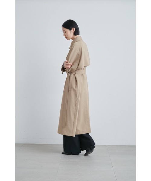 「MIESROHE」 ステンカラーコート 0 ライトベージュ レディース_画像8