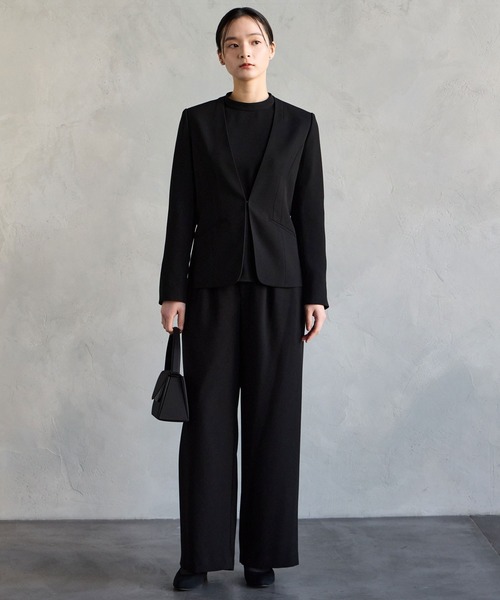 AIMER スラックス パンツ 「喪服・礼服・WEB限定」マシン