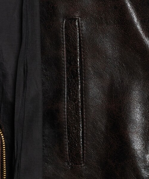 6 レザージャケット ライダース 「6(ROKU)」ビッグライダース