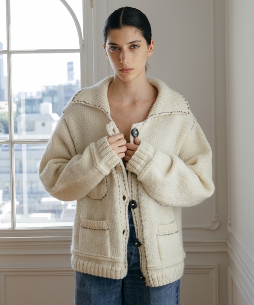 CREDONA（クレドナ） カーディガン 「Nepal」 BLANKET KNIT JACKET