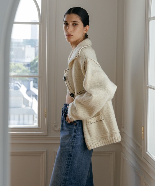 CREDONA（クレドナ） カーディガン 「Nepal」 BLANKET KNIT JACKET