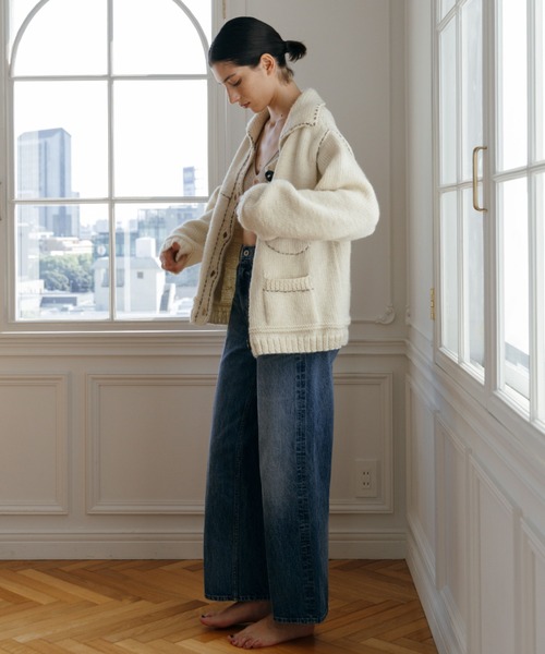 CREDONA（クレドナ） カーディガン 「Nepal」 BLANKET KNIT JACKET