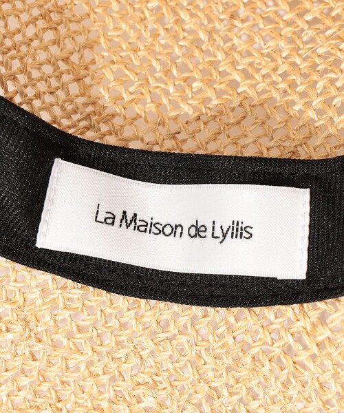 「La Maison de Lyllis」 ハット FREE ライトベージュ レディース_画像6