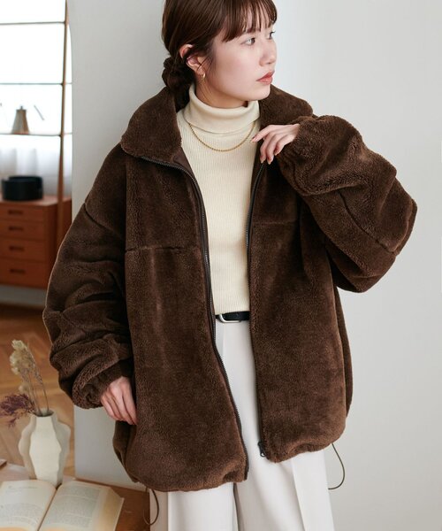 Discoat（ディスコート） ブルゾン アウター 「ユニセックス」フェイク