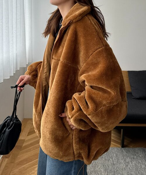 Discoat（ディスコート） ブルゾン アウター 「ユニセックス」フェイク