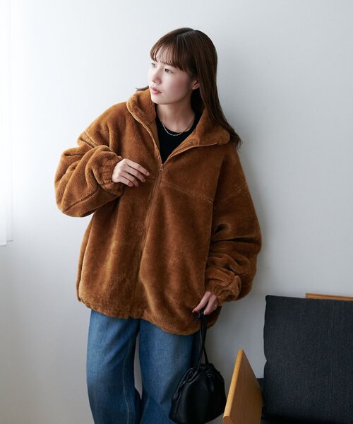 Discoat（ディスコート） ブルゾン アウター 「ユニセックス」フェイク