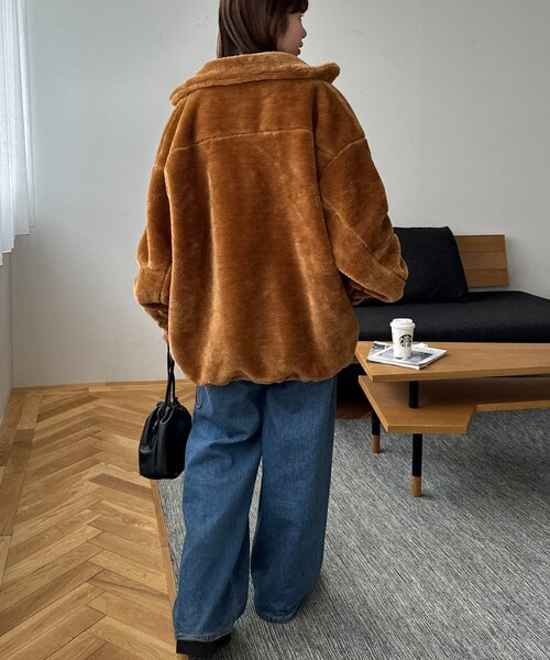 Discoat（ディスコート） ブルゾン アウター 「ユニセックス」フェイク