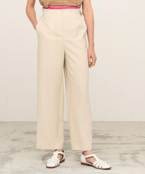 TOMORROWLAND（トゥモローランド） パンツ 36 ベージュ レディース