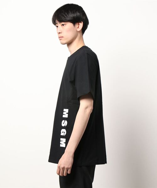 「MSGM」 半袖Tシャツ S ブラック メンズ_画像2