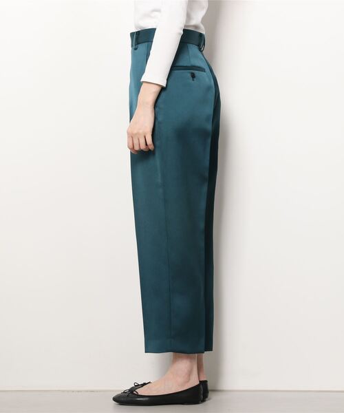 「LOEFF」 スラックス 0 グリーン レディース_画像4