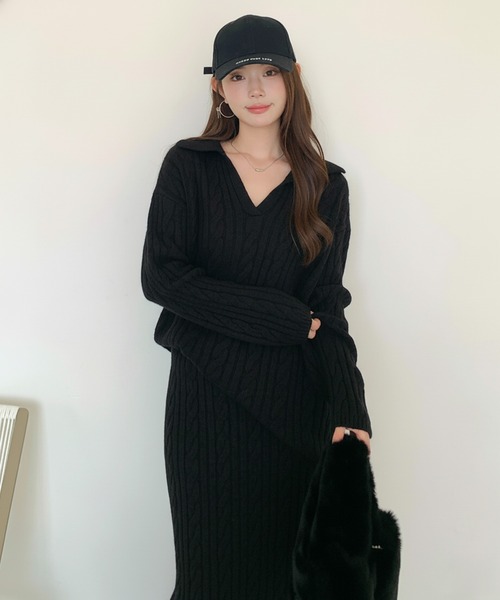 Lady★セットアップ FAVORITO セットアップ スーツジャケットスカートセットアップ
