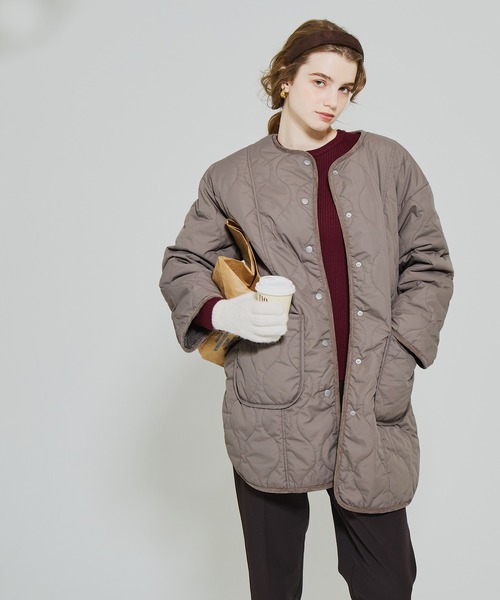 【美品】 RYOKO KIKUCHI リバーシブル ミドルコート リアルファー RYOKO KIKUCHI(リョウコキクチ) / ファーコート/BLK | 古着の販売