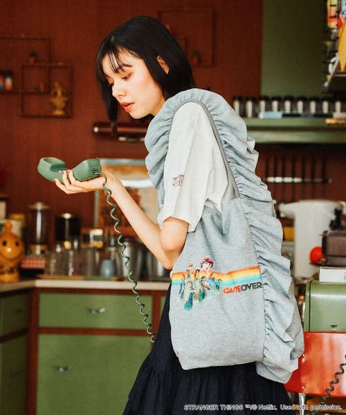 バッグ nico niko and…（ニコアンド） トートバッグ「STRANGER THINGSコラボ」 0