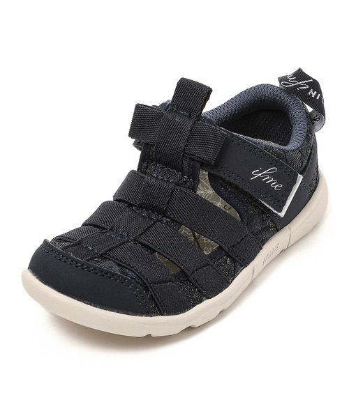「IFME」 「KIDS」フラットサンダル 15.0cm ピンク キッズ_画像9