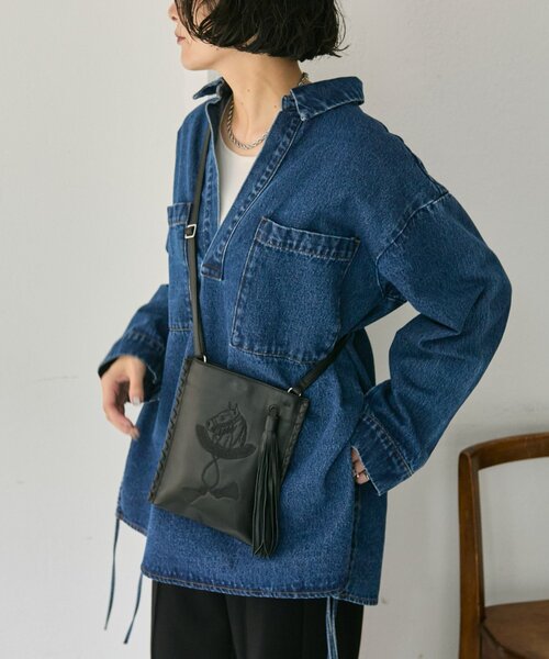 ear PAPILLONNER（イア パピヨネ） ショルダーバッグ バッグ sampo×ear