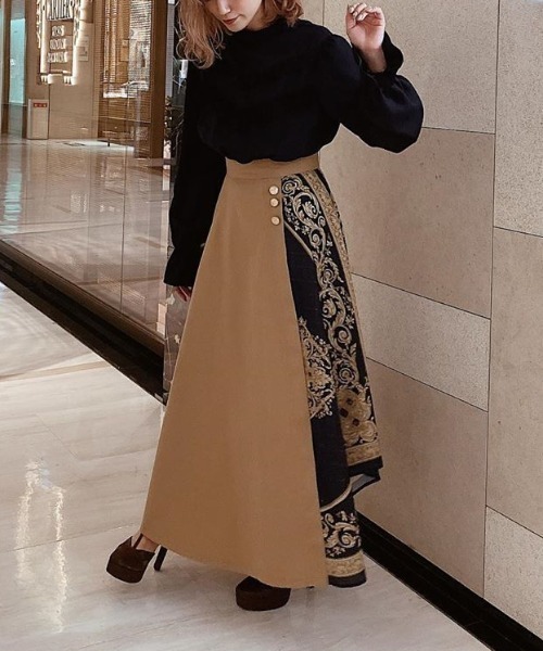 EIMY ISTOIRE（エイミーイストワール） ドッキングワンピース SMALL