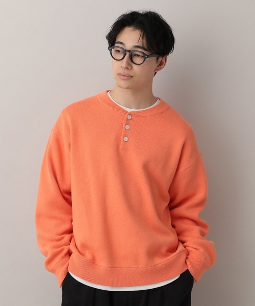 RAGEBLUE（レイジブルー） セーター ニット HENRY NECK KNIT PULLOVER
