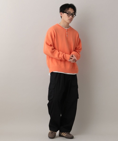 ニット/セーター CITYSHOP RIB HENRY NECK SWEATER CITYSHOP（シティーショップ）の「RIB HENRY NECK SWEATER：ニット