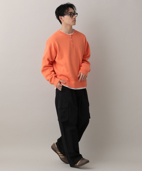 RAGEBLUE（レイジブルー） セーター ニット HENRY NECK KNIT PULLOVER