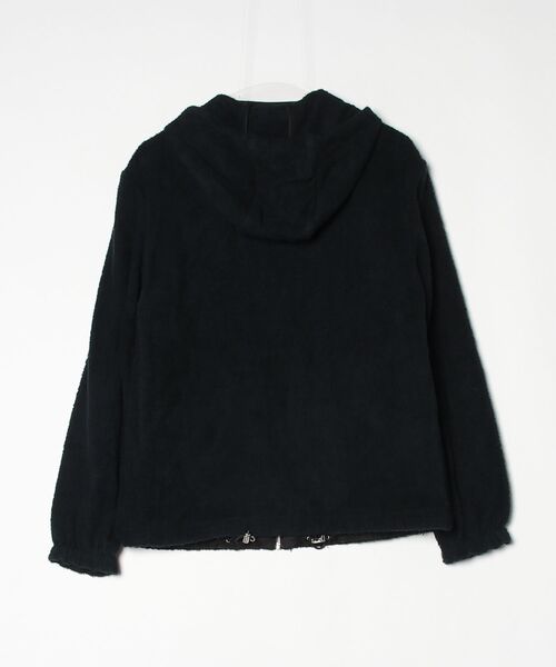 PRADA（プラダ） ワンポイントジップアップパーカー 44 ブラック