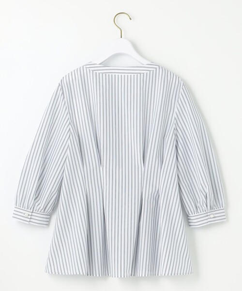 「ANY SIS」 7分袖ブラウス 2 グレー レディース_画像8