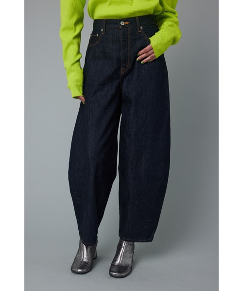 HeRIN.CYE デニムパンツ 36 インディゴブルー レディース : ZOZOTOWN