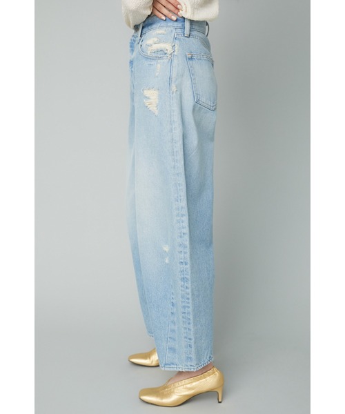 HeRIN.CYE デザインジーンズ HeRIN.CYE デニムパンツ 36 インディゴブルー レディース : ZOZOTOWN