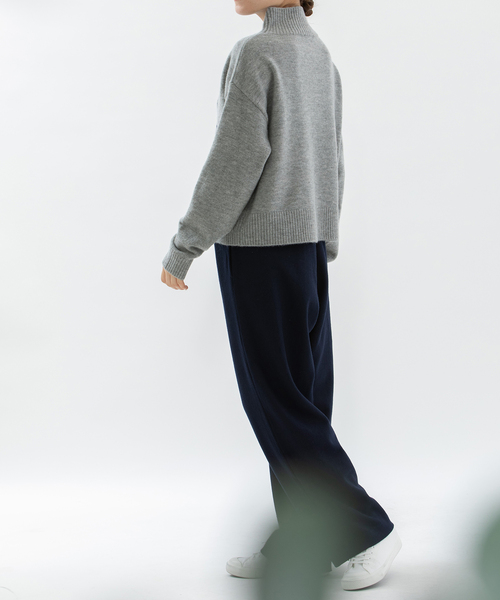 nop de nod（ノップドゥノッド） ニット セーター スワンインターシャ