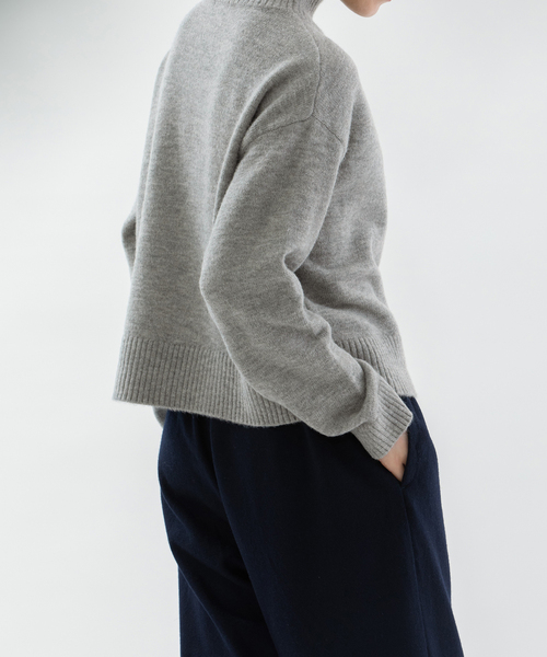 nop de nod（ノップドゥノッド） ニット セーター スワンインターシャ