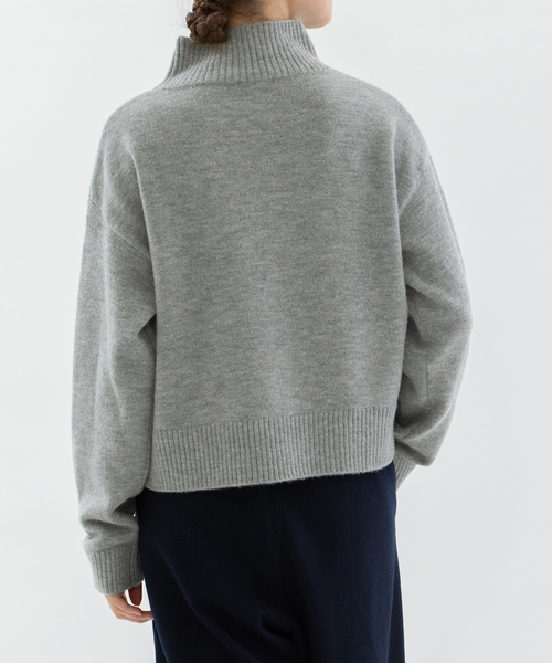 nop de nod（ノップドゥノッド） ニット セーター スワンインターシャ