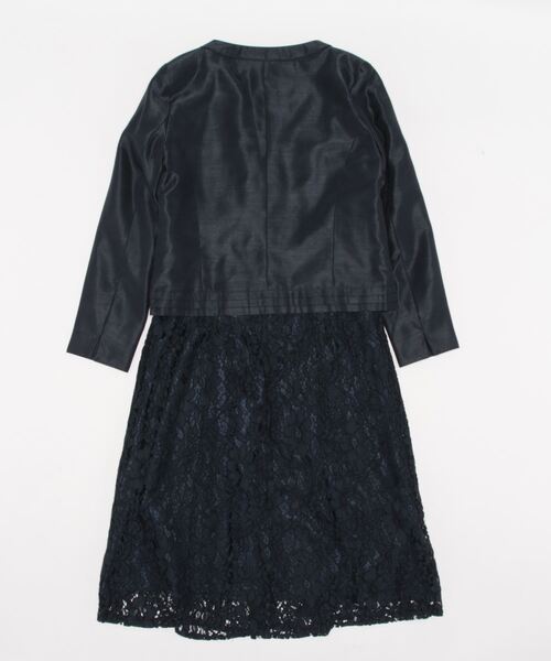 「BELLUNA」 セットアップ 7号 ライトグレー レディース_画像2