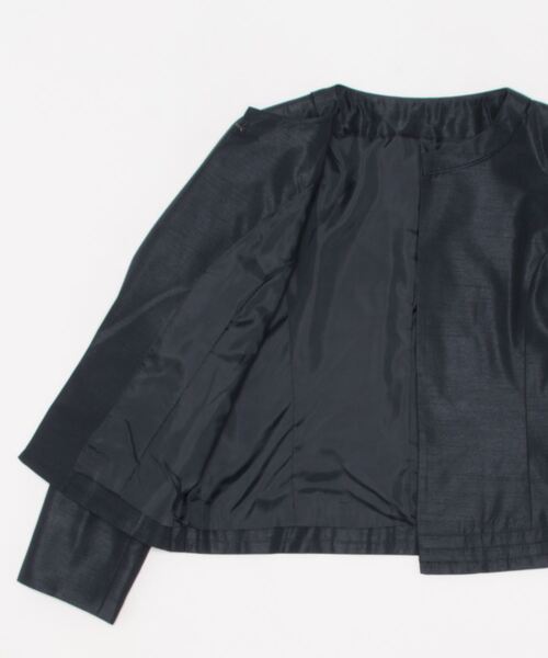 「BELLUNA」 セットアップ 7号 ライトグレー レディース_画像3